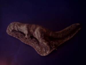 ゴジラ 特撮大百科Ver ２　ゴジラ対メキングギドラ（１９９１）より　原始恐竜　ゴジラザウルス　彩色版カラー版　フイギュア