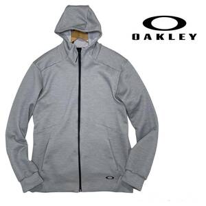 ★1円〜 美品 OAKLEY オークリー 近年モデル スウェット フルジップ ジャケット パーカー 2XLサイズ★