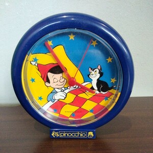 ディズニー　ピノキオ　時計