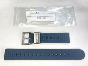 R02B032J9 SEIKO プロスペックス 19mm 純正シリコンバンド ダークブルー SBEX011/SBEX015/8L55-00F0用 ネコポス送料無料