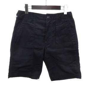 エンジニアードガーメンツ Engineered Garments Fatigue Short ショートパンツ ショーツ ハーフ チノ ベイカー 紺 ネイビー 28 M位 メンズ