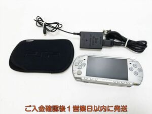 【1円】SONY playstation portable 本体 PSP-2000 シルバー ゲーム機本体 バッテリーなし 未検品 ジャンク L07-598yk/F3