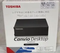 Canvio HD-TDA6U3-B 外付けHDD  6TB ブラック