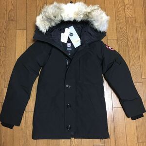 新品 CANADA GOOSE CHATEAU PARKA カナダグース シャトー パーカ 国内正規品 サザビーリーグ ダウン ブラック XS 即決 ジャスパー