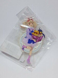 ①オールアイカツ！×ヴィレッジヴァンガード コラボグッズ第4弾 ヴィレヴァンエプロンを着用した、らきのキャラスタンド！ 未開封