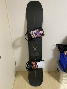 22 BURTON Custom X 158cm & CartelX Re:Flex L未使用