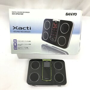 三洋電機 リニアPCMレコーダー Sanyo Xacti Sound Recorder ICR-XPS01MF ミュージックプレーヤー 櫻D0503-37