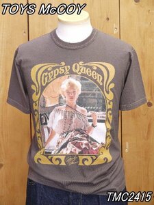 新品 トイズマッコイ マリリンモンロー GYPSY QUEEN 半袖Tシャツ ダークチャコール L TMC2415 toysmccoy