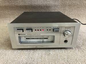 通電確認済／ジャンク品 K-1026 Clarion / クラリオン ML-2000A 8トラック テーププレーヤー 8Track STEREO Cassette Tape Player