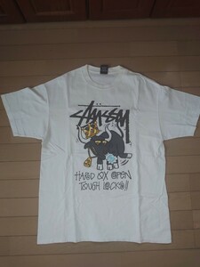 00s STUSSY　牛柄Tシャツ　レア