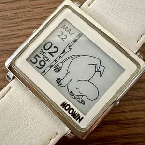 【1円〜】Smart Canvas スマートキャンバス EPSON エプソン ムーミン 腕時計 デジタル ユニセックス メンズ レディース 稼働品