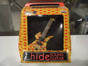 未使用★平成レトロ★バンプレスト 製品★X JAPAN / hide SOUND GUITER サウンドギター おもちゃ ゲーム 音楽★エレキギター ギター