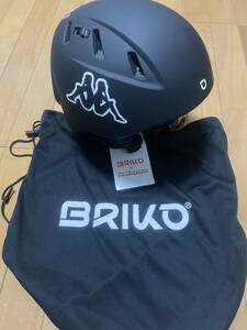 BRIKO for Kappa ヘルメット MATT BLACK サイズXL
