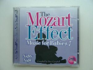CD◆THE MOZART EFFECT MUSIC FOR BABIES NIGHTY NIGHT モーツァルト・エフェクト・フォー・ベイビーズ/ケース割れ