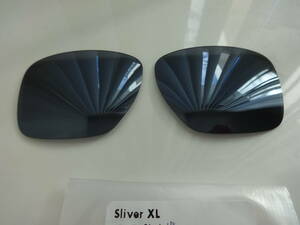 処分価格！★オークリー スリバーXL用 カスタム偏光レンズ　OAKLEY SLIVER XL OO9341 BLACK IRIDIUM Color Polarized★