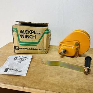未使用品マックスプル工業 回転式ミニウイン チ PM-200 *長期保管品　XZ2936