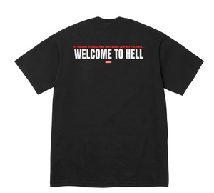 最落無 1円～ シュプリーム x トイ マシーン Tシャツ (Mサイズ) Supreme/Toy Machine Welcome To Hell Tee 新品 勿論本物