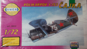 SMER/1/72/ソ連空軍ポリカルポフI-153チャイカ戦闘機/未開封未組立品