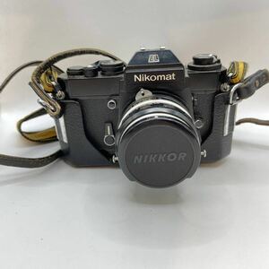 ニコン Nikon nikomat ニコマート EL NIKKOR -S Auto 1:2 f=5cm フィルムカメラ レンズ ブラック カメラ ジャンク
