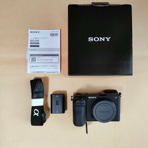 SONY α6700（中古）ミラーレス（APS-C）ボディのみショット数少ない新品同様！