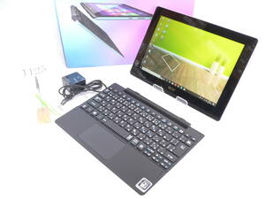 ♪ほぼ新品【eMMC64GB＋HDD500GB内蔵純正KB・Win10・Office2021Pro・タッチP 】10.1WXGA エイサーacer Aspire Switch10E Z3735F-Max1.83GHz