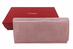 未使用品！Cartier【カルティエ】L3000785 ハッピーバースデー レディース 二つ折り長財布 （4502）