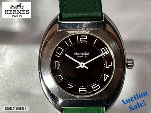 【可動品】HERMES エルメス エスパス 腕時計 クォーツ ヴィンテージ