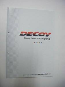 2016 デコイ カタログ 新品　DECOY