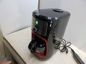 2 IRIS OHYAMA アイリスオーヤマ 全自動コーヒーメーカー IAC-A600 通電動作確認済 中古！