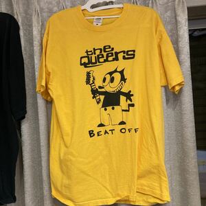 The Queers バンドTシャツ　punk pop ramones screeching weasel Felix 希少カラーデザイン　melodic メロコア