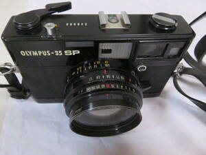 現状品 オリンパス OLYMPUS-35SP G.Zuiko f=42mm F1.7 フィルムカメラ レンジファインダー ブラック