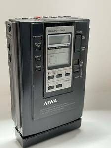 AIWA ポータブル カセット ラジオ