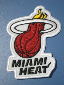 ～小物～ NBA x マイアミ・ヒート Miami Heat ワッペン 1枚
