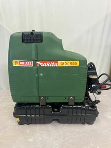 4h17必見! 中古品 makita マキタ MAC600 オイルレス エアコンプレッサ簡易動作確認済み