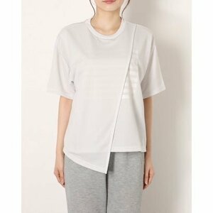 PUMA プーマ 849118 レディース フィットネス 半袖Tシャツ ACTIVE+ リラックス Tシャツ ホワイトヘザー XL
