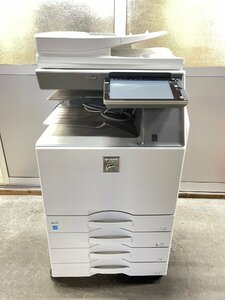 〇ドラム デベロッパーユニット無 SHARP MX-3161 デジタル フルカラー複合機 現行 1257枚 4段 A3 2021年製 オフィス 業務用 【ジャンク品】