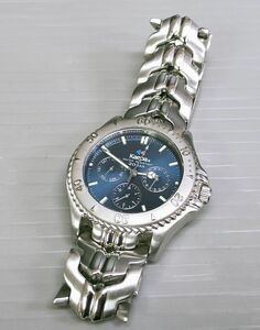 【NY050】KAEPA ケイパ 腕時計 シルバー K006M 20BAR カレンダー付き