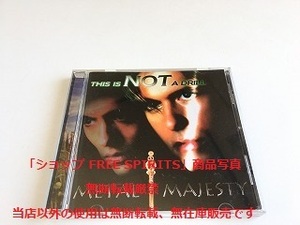 METAL MAJESTY/メタル・マジェスティ CD「THIS IS NOT A DRILL」輸入盤・美品/VALENSIA/ヴァレンシア/日本盤に+4曲、全15曲収録