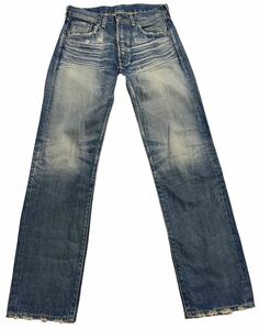 日本製 LEVIS VINTAGE CLOTHING LVC 66501-0184 501XX リーバイス ヴィンテージクロージング ミッドロックユーズド デニムパンツ W31