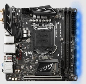 MSI B360I GAMING PRO AC LGA 1151 DDR4 Intel B360 Chipset Mini-ITX Motherboard