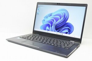 1円スタート ノートパソコン Windows11 東芝 dynabook G83 第8世代 Core i5 8250U SSD256GB メモリ8GB Windows10 カメラ 13.3インチ 薄型