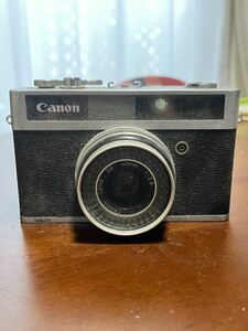 【マ】Canon キャノン コンパクトフィルムカメラ 40mm 1:2.8 動作未確認