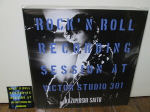 未試聴 sticker ステッカー付 ROCK’N ROLL Recording Session at Victor Studio 301 [Analog] 斉藤和義 Kazuyoshi saito アナログレコード