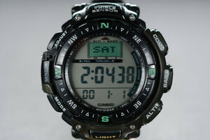 古い腕時計 CASIO PRO-TREK PRG-40SJ 検索用語→Aカシオプロトレック