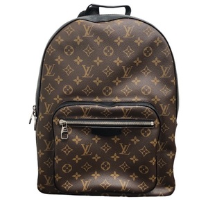 ルイ・ヴィトン LOUIS VUITTON ジョッシュ M41530 ブラウン モノグラム・マカサー リュック・デイパック メンズ 中古