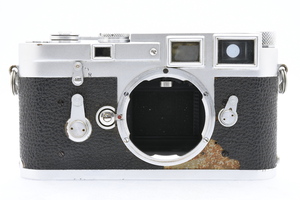 Leica M3 シルバークローム ダブルストローク ボディ ライカ レンジファインダー フィルムカメラ