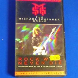 THE MICHAEL SCHENKER GROUP マイケル　シェンカーグループ　ライブビデオ　イギリス版　中古