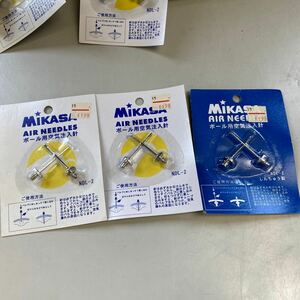 ミカサ　MIKASA ボール用空気注入針　空気入れ　バレーボール　バレー　スポーツ　NDL-2 注入バルブ 51個　まとめ売り　