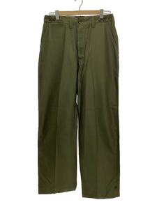 US.ARMY◆40s/M-43/55-t-34032-32/ストレートパンツ/32/コットン/カーキ