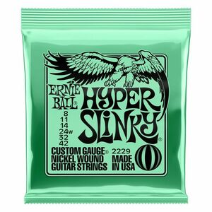 ★ERNIE BALL アーニーボール 2229 [08-42] HYPER SLINKY エレキギター弦 3セット★新品/メール便